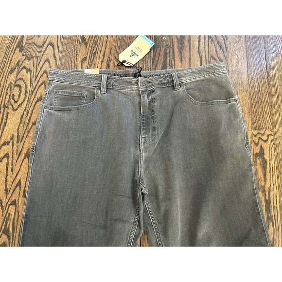 Prana Men's Jeans Size 40x32 Manchester Slim Fit Gray Jean Pants NWT - Picture 3 of 7